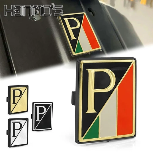 Pegatina de carenado para cabeza de carrocería delantera, placa insignia decorativa para Vespa GTS 250 300 GTS300 Sprint Primavera 150 LX Scooter