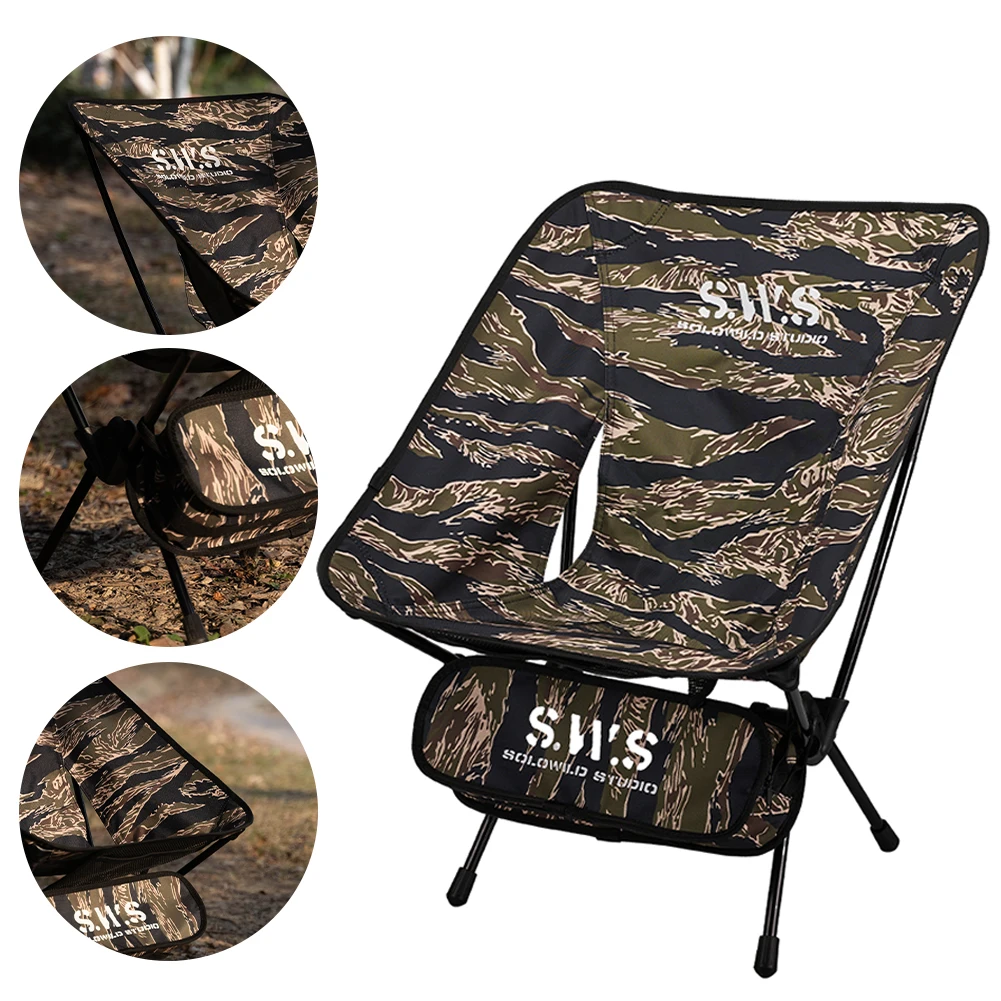 超軽量折りたたみ椅子オックスフォード布トラベルムーンチェア取り外し可能な折りたたみキャンプチェア屋外キャンプハイキング釣り
