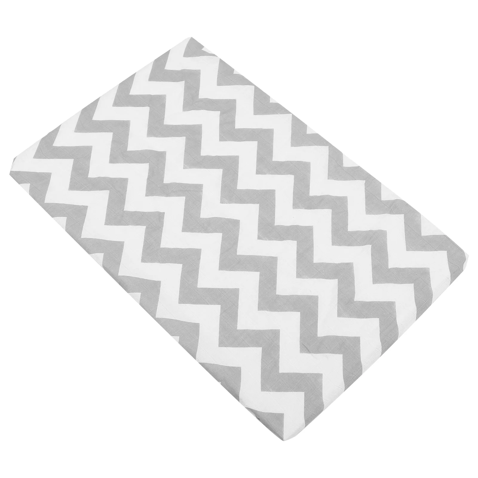 

Removable Changing Pad Cover Reusable Multi Piece Elastic Cotton Baby Covers Gray Wave Pattern Fit Most Baby Changing Table Pad