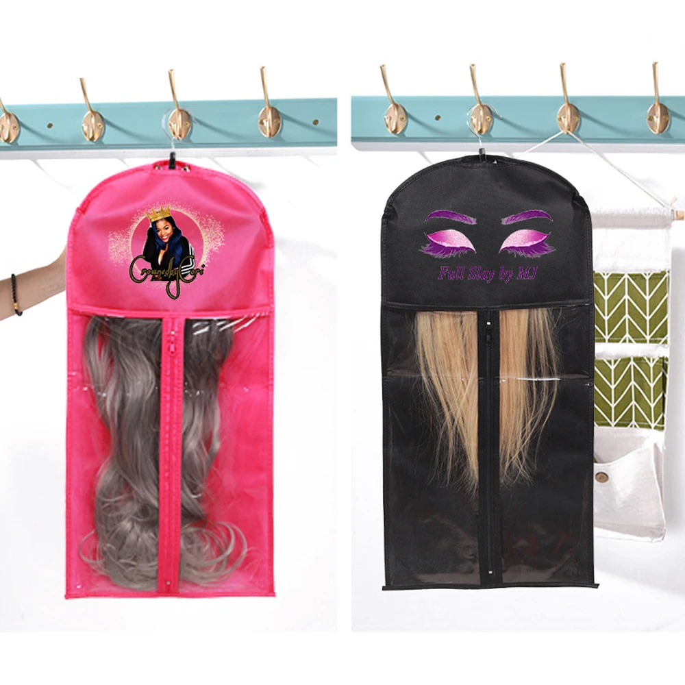 Hair Extension Hangers For Wig Storage Space Saving Hanging Storage Clips With Hook For Hairpin Weft Extension Clothes Pins