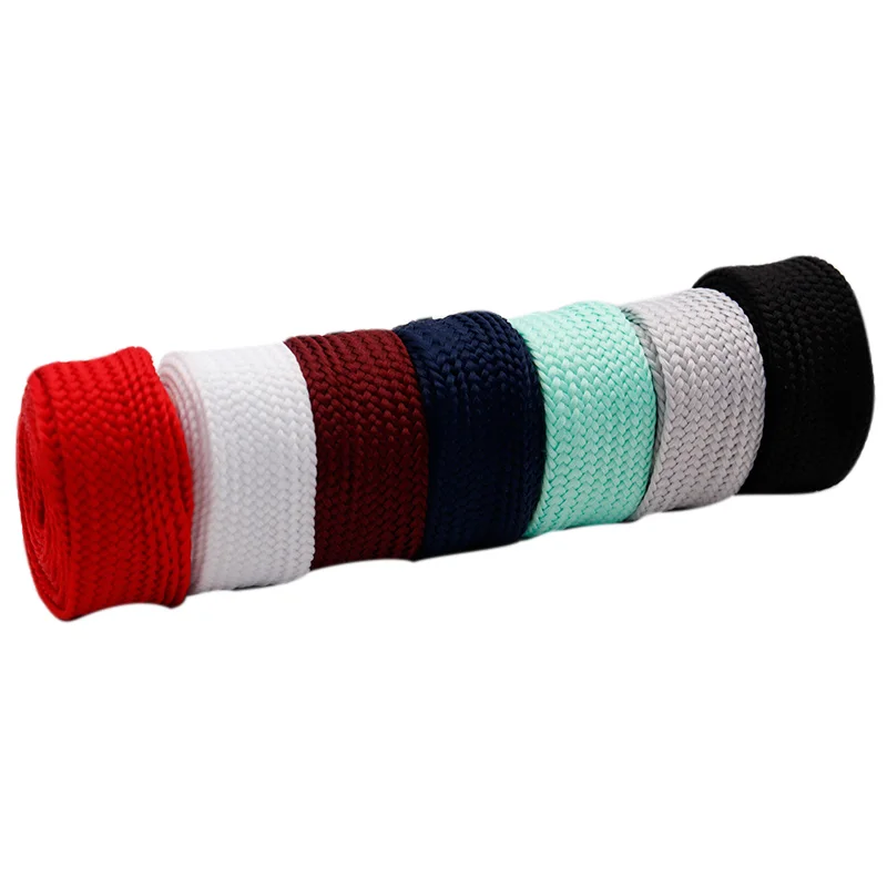 Weiou Lace 25MM Shoe Accessory 50-240CM Present Gift Box Decorative Ribbon Wide Canvas Ladies Boots Fat String Zapatillas Mujer