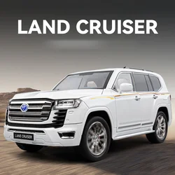 1:18 Scale Land Cruiser Alloy Car Model, Kids Toy with Authentic Sound & Lights, Premium Collectible for Car Enthusiasts
