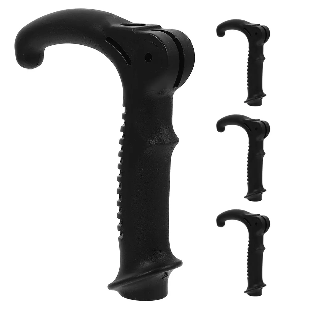 4 Piezas de Repuesto de Empuñadura Antideslizante para Bastones de Trekking, Bastones de Senderismo, Bastones de Esquí y Accesorios para Bastones de Esquí