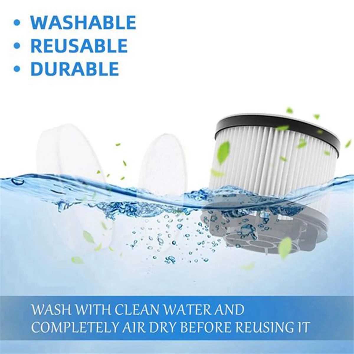 استبدال فلاتر أجزاء المكنسة الكهربائية لجزء المكنسة الكهربائية LVAC-200، 6 رغوة ما قبل المحرك