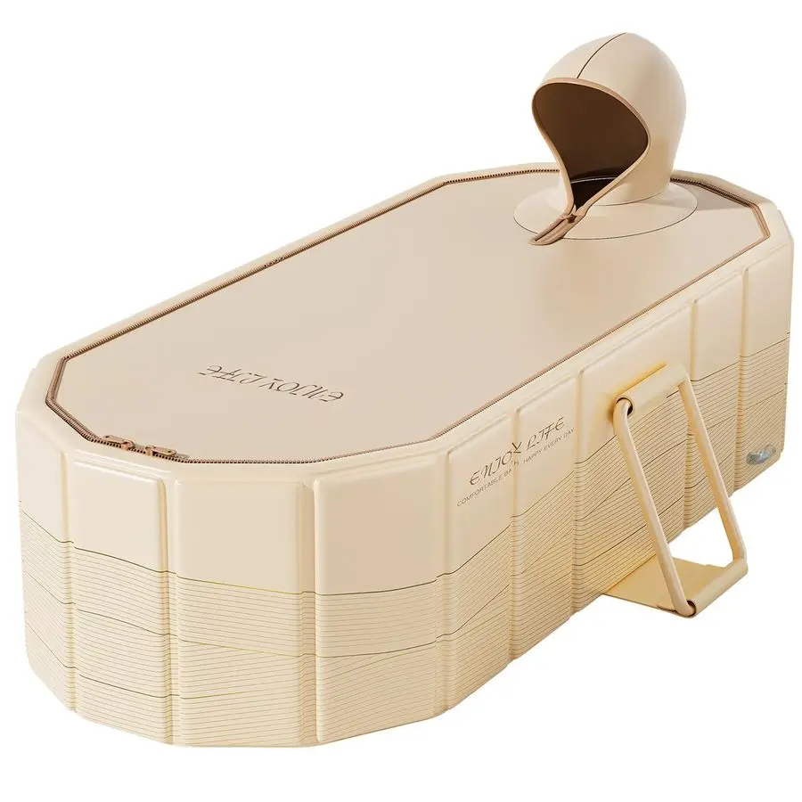 

Изолированная ванна, ванна для ледяных ванн для спортсменов, ванна без надувания для душа, ванна для ледяных процедур с крышкой, для использования дома и вне дома.