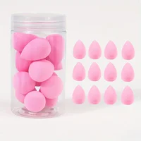12pcs Mini Makeup Sponges - Soft, Latex-Free for Flawless Foundation Application, Wet & Dry Use, Alcohol-Free 5