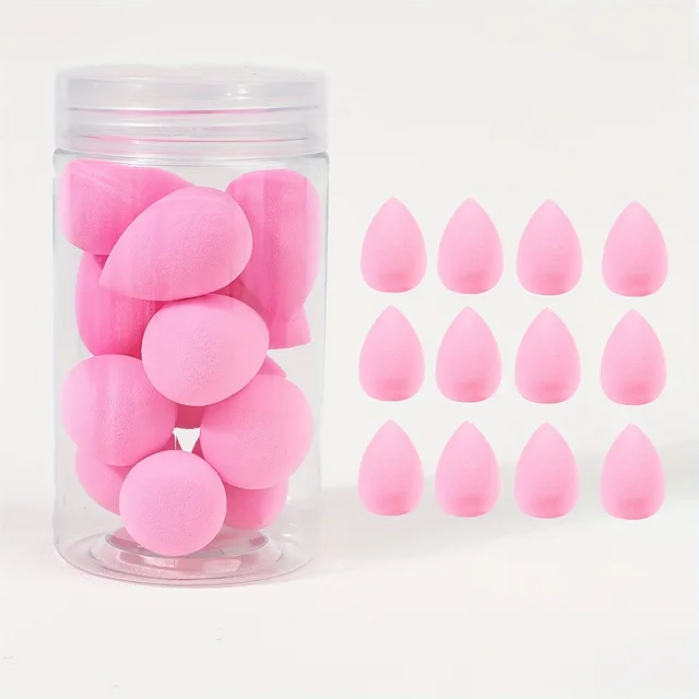 12pcs Mini Makeup Sponges - Soft, Latex-Free for Flawless Foundation Application, Wet & Dry Use, Alcohol-Free 5