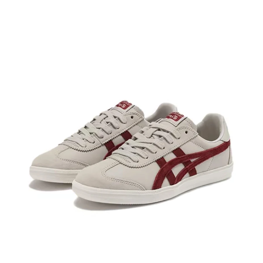 Onitsuka Tiger Tokuten Unisex Off-White Low-Top Casual Sneakers – Retro-Style High-Performance Durable Anti-Slip 1183C086-200