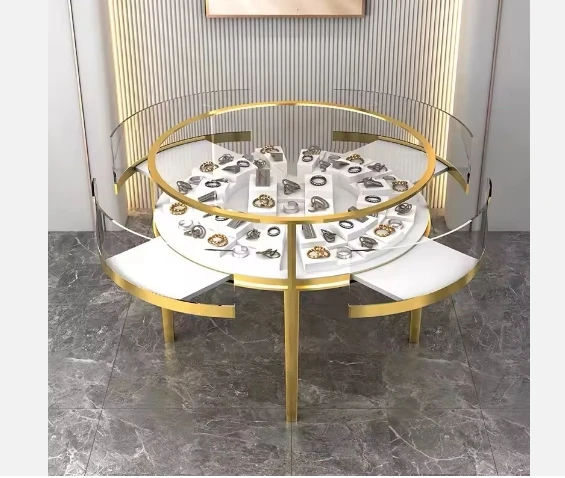 Custom.Jewelry Display Vitrine Schrank OEM Juweliergeschäft Innendesign Schmuckverpackung Display