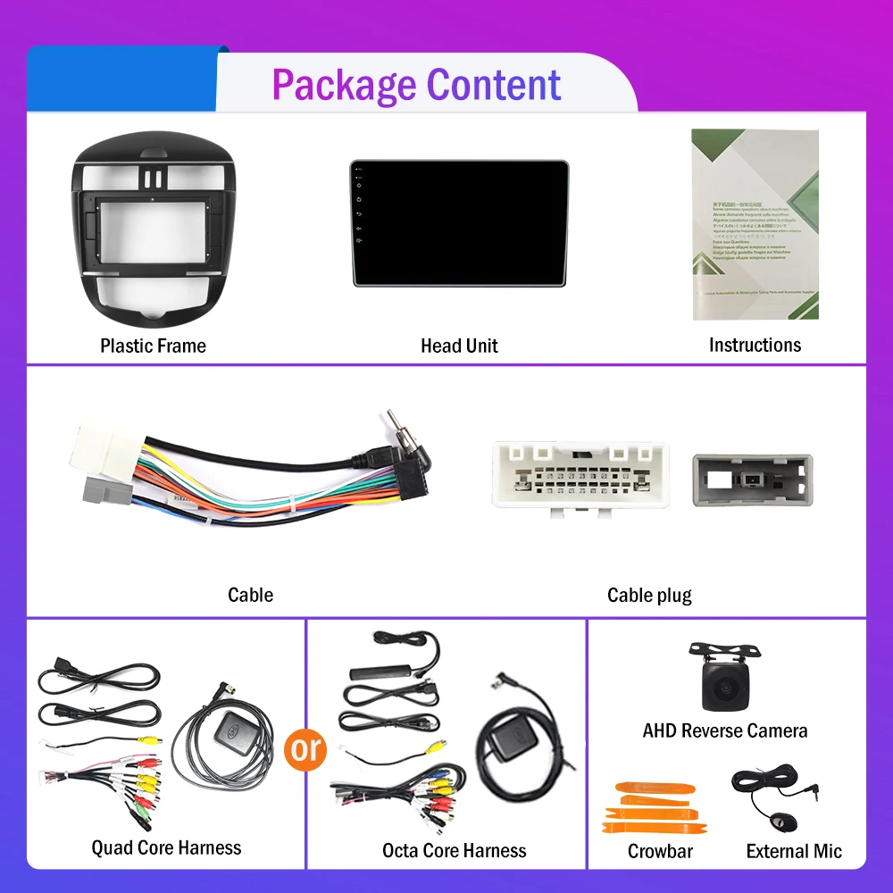 

10,33 ''автомобильный радиоприемник для Nissan Tiida 2011-2015 Android, автомобильная стерео DVD, GPS-навигационный плеер, сенсорный экран, Carplay Android Auto QLED