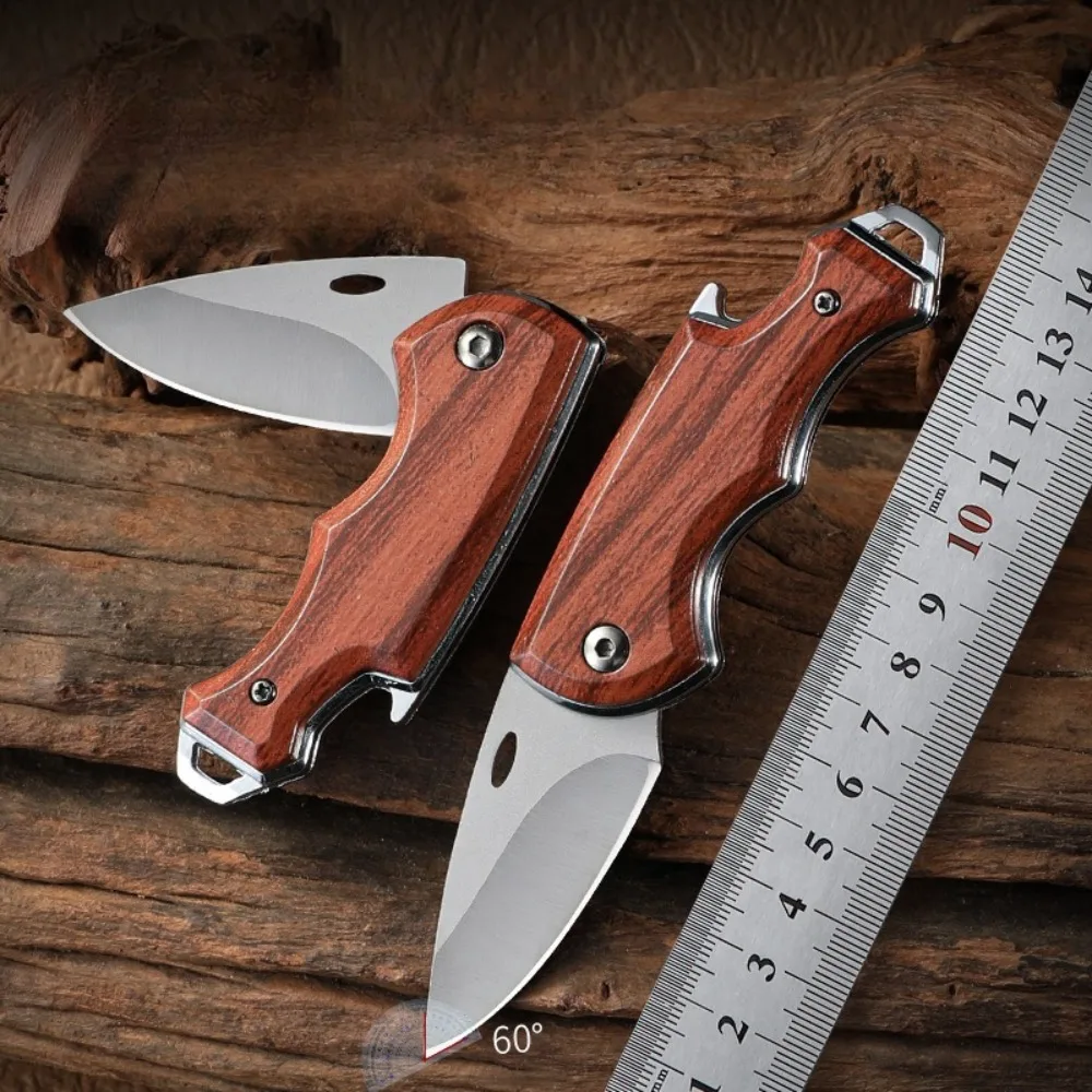 

Small Folding Outdoor ABS Handle Outdoor Camping Equipment Portable Knife Multifunctional Fruit Knife