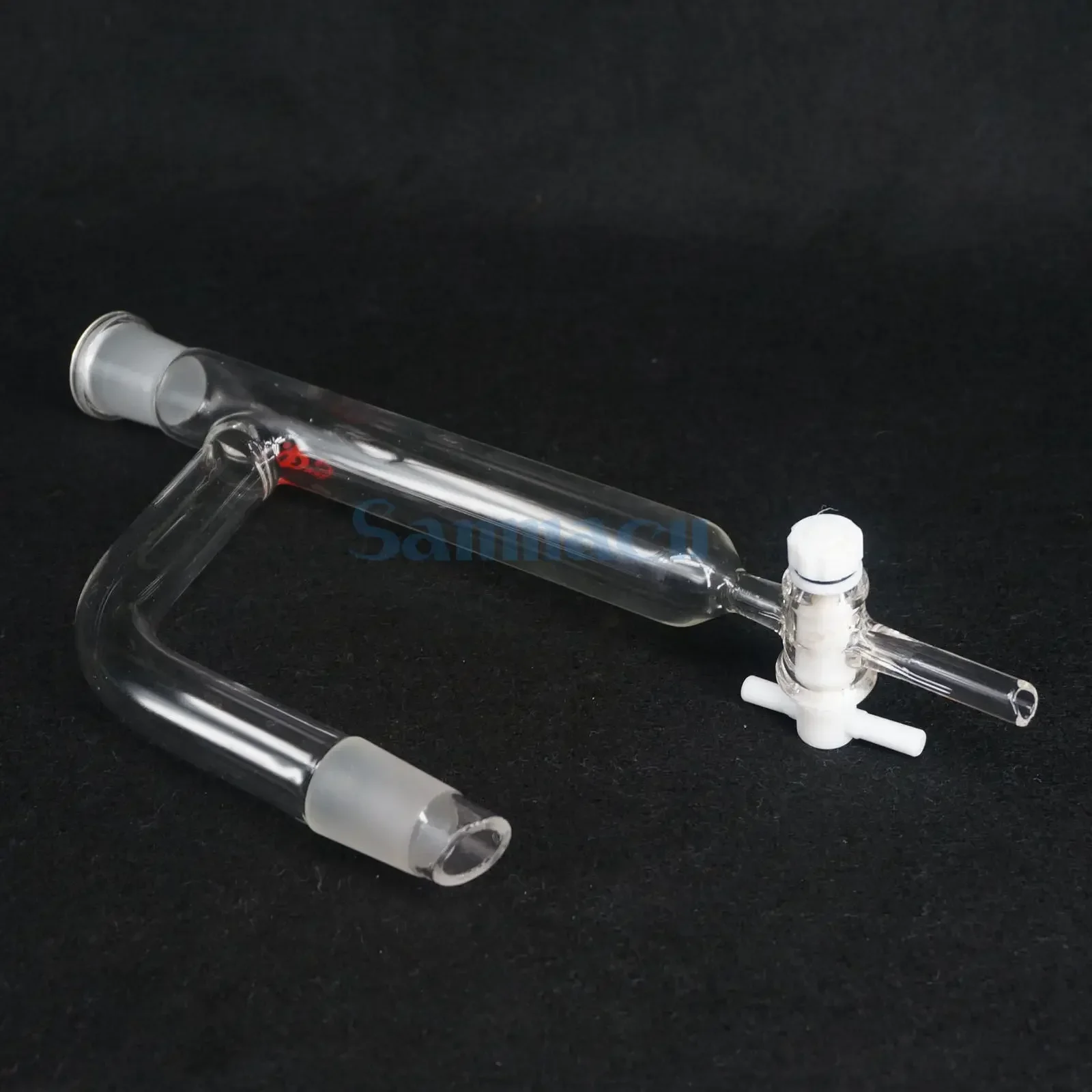 Borosilicate Glass #19 #24 #29 Joint Lab Glass Oil Water Decantor Separator With Glass/PTFE Stopper Distillation