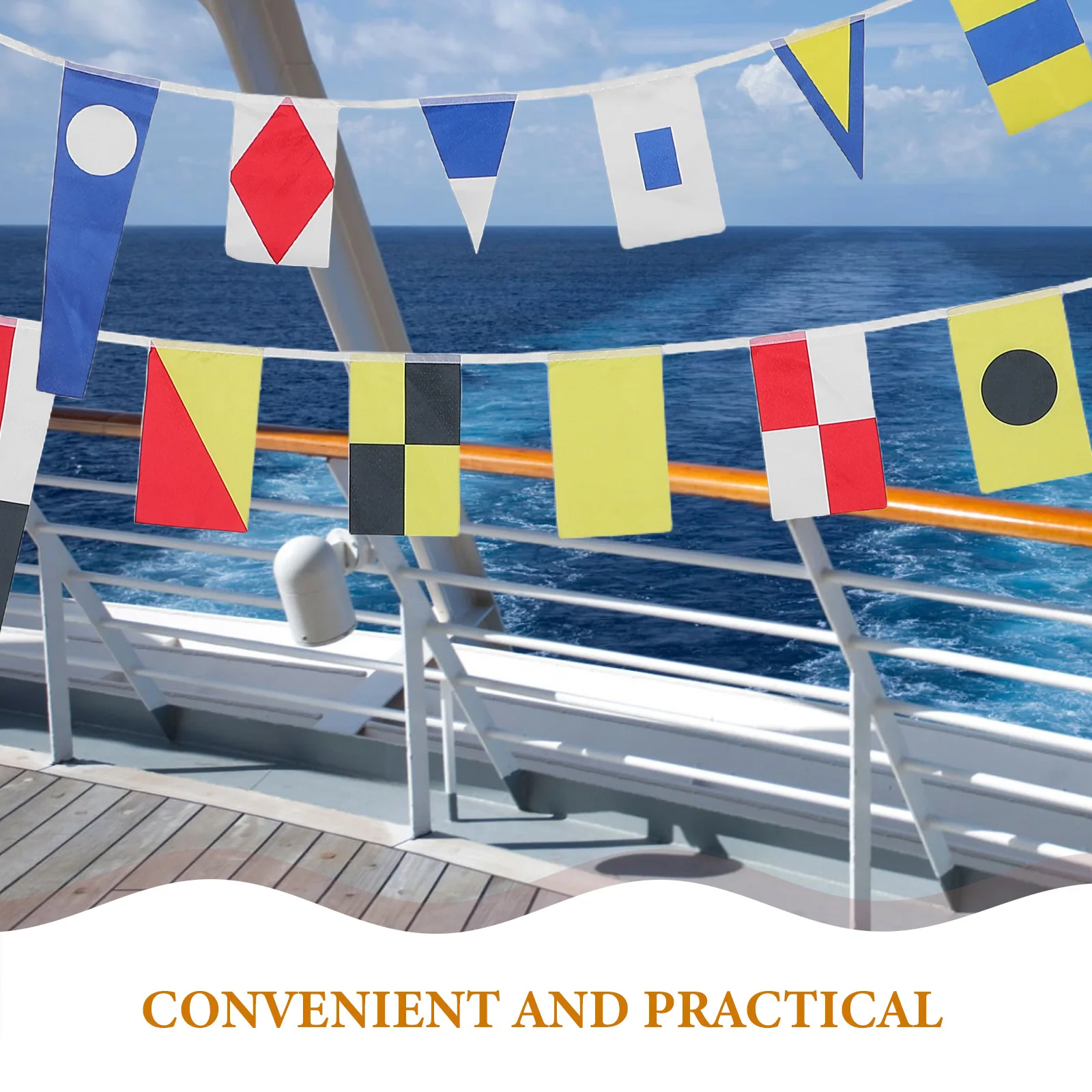 

40pcs/set Navigation Signal Flags International Signal Flag Marine Banners Nautical Theme Decoration For Home Boat Ship Vessel