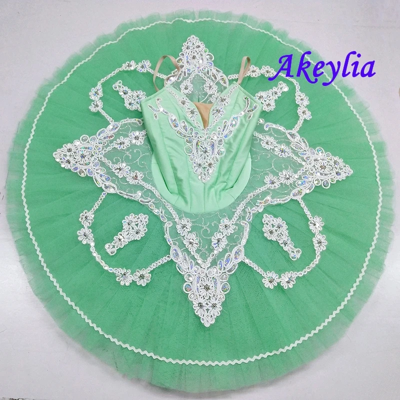 복숭아 전문 발레 투투 소녀 오렌지 호두까기 클래식 팬케이크 투투 레드 무대 공연 의상 여성용 어린이