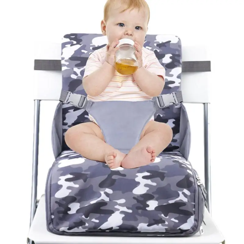 Asiento de refuerzo de espuma para niños pequeños, cojín de refuerzo para silla para niños de 6 a 36 meses, cojín de refuerzo para mesa de comedor, lavable, antideslizante para el hogar