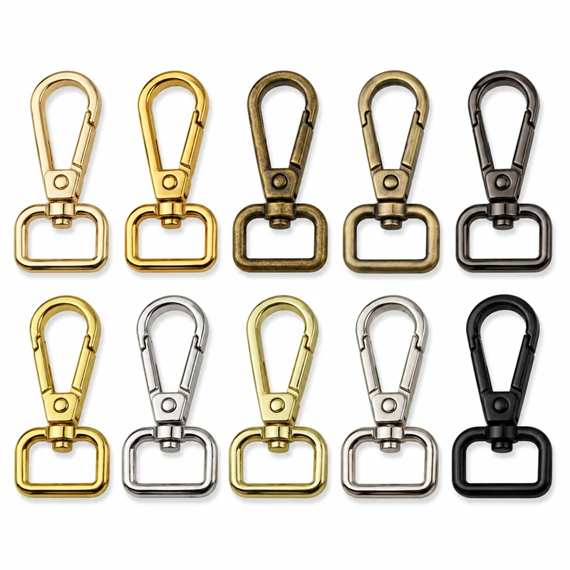 1pc 16mm Strap Loop Swivel Lobster Clasp Zinc Alloy Snap Hook for Crossbody Bag Strap Replacement Purse Hardware DIY Crafts