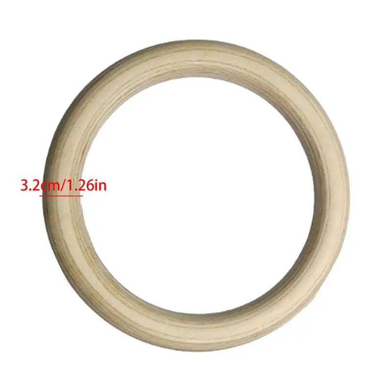 Gym Rings For Men Non-slip Calisthenics Rings Fitness Rings Sturdy Exercise Rings Pull Up Ring For Pull-Ups Gymnastics Aerobics