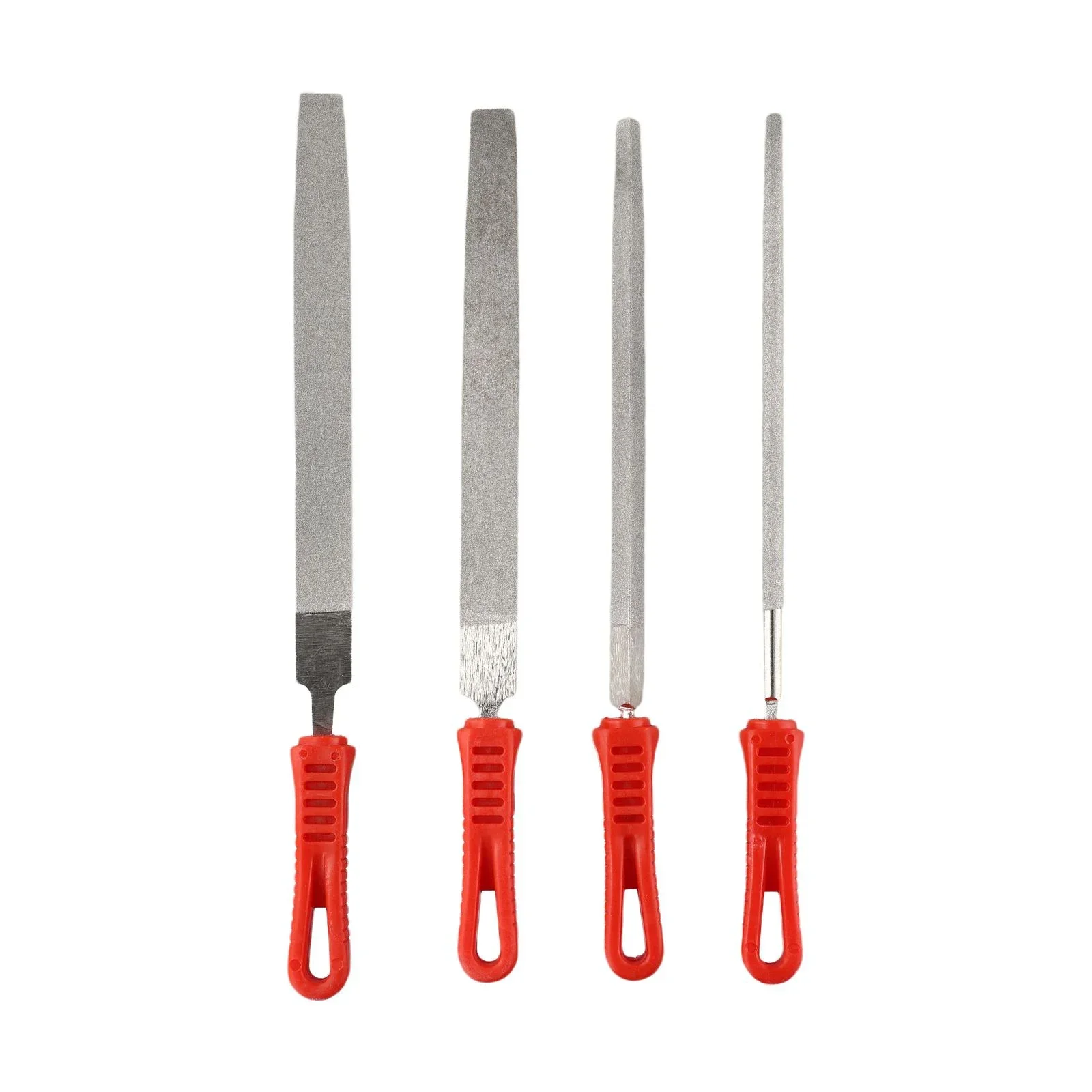 

Practical Brand New Diamond File 8inch For Polishing Metal Jeweler Hand Tools Non-slip Handle Stone Wood Carving
