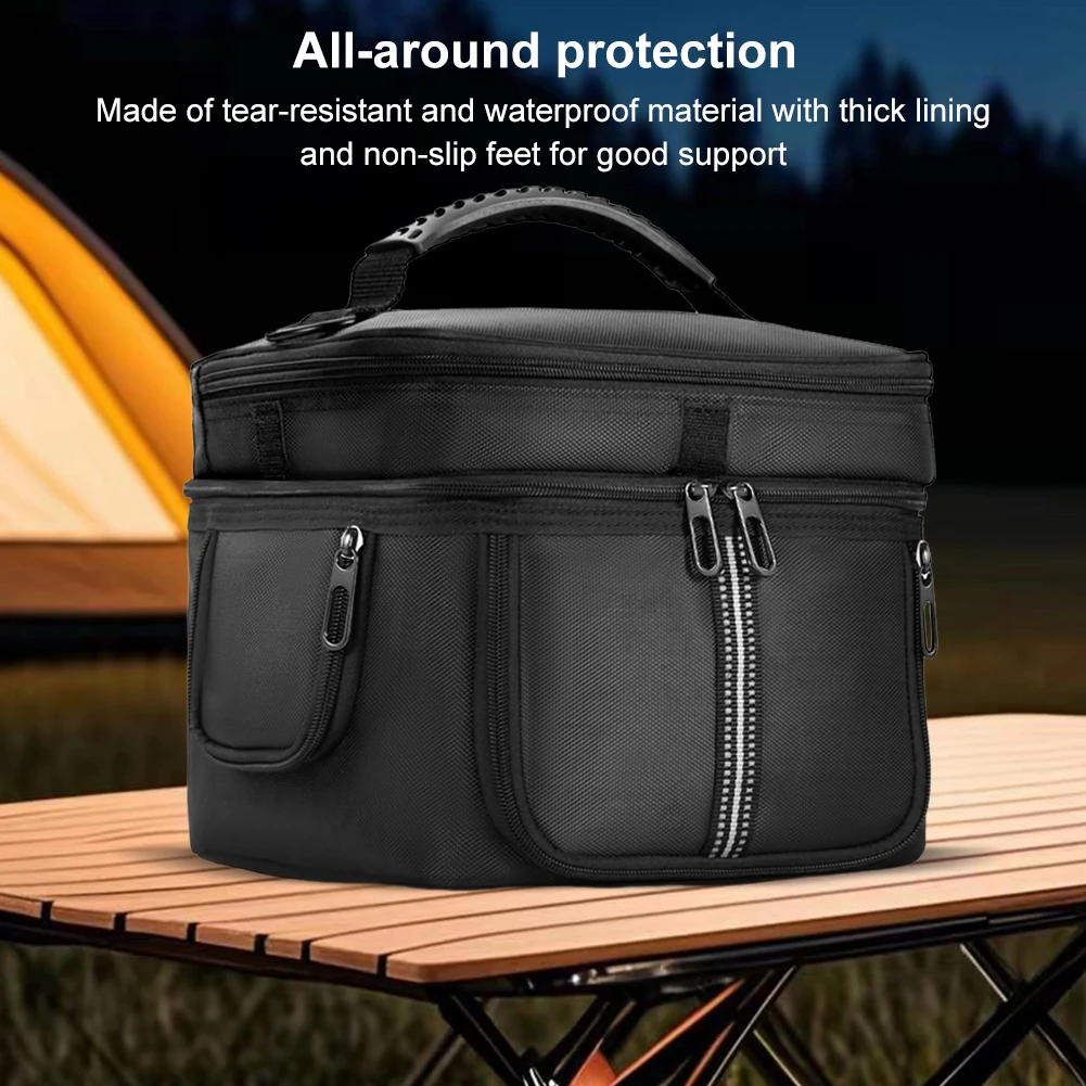 

Carrying Case Portable Power Station Bag Anti-drop Travel Storage Bag Protective Case for Ecoflow Portable Power Station River 3