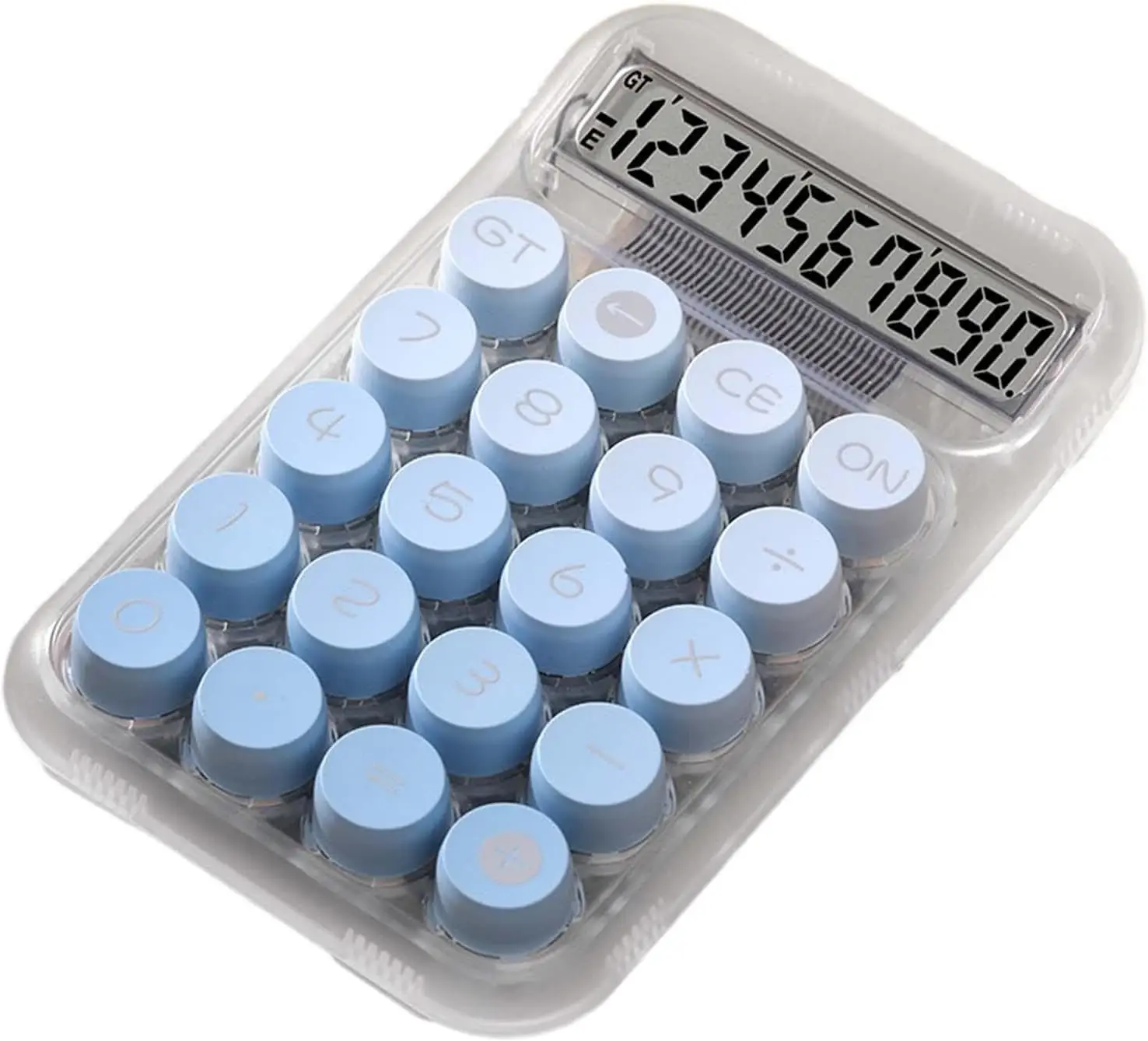 

Калькулятор, 10-значный большой ЖК-дисплей и кнопки, стандартный настольный калькулятор для офисной школы (), зеленый