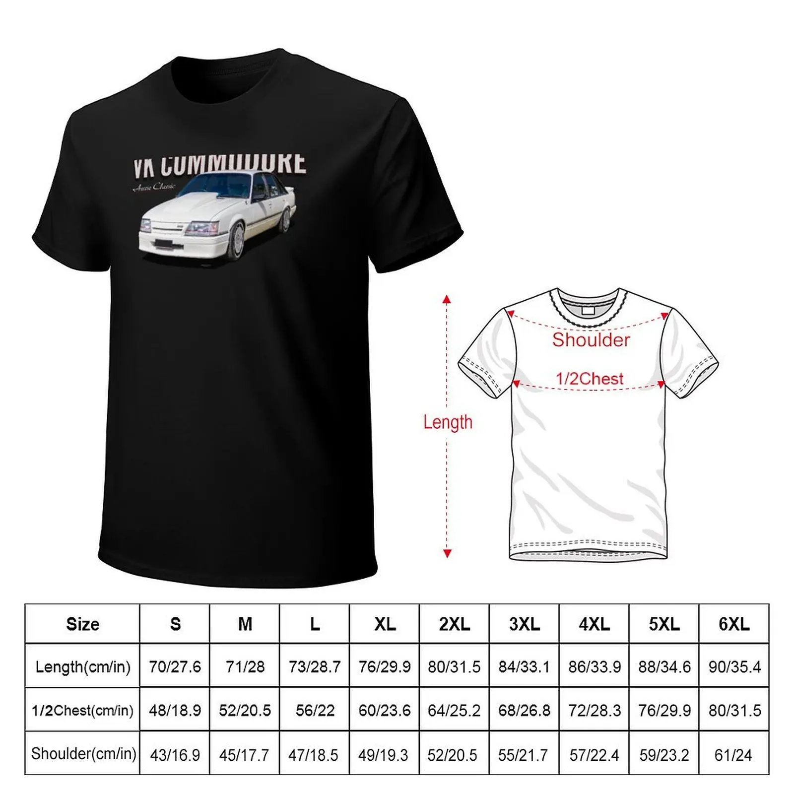 VK Commodore T-Shirt t shirts for man pack white T-Shirt