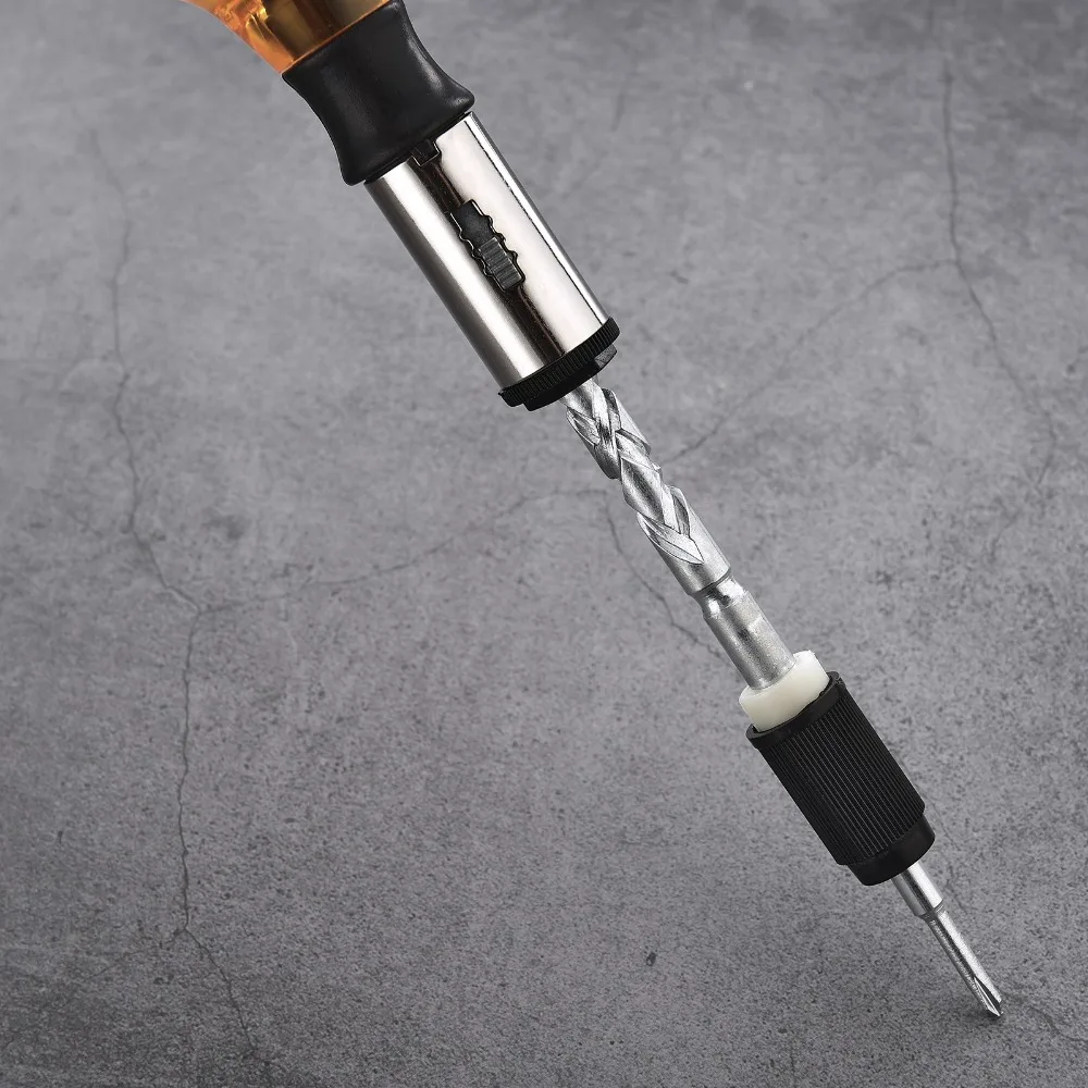 Semi-Automatic Ratchet Screwdriver Quick Ratchet Mechanism Rotating Spiral Mechanism Push-Pull Ratchet Screwdriver
