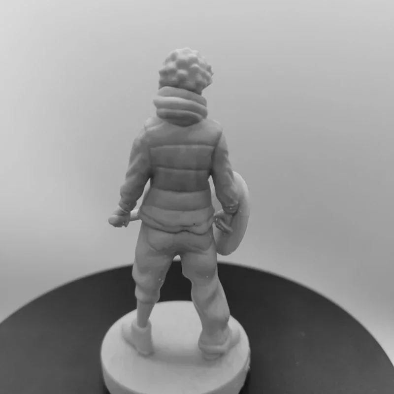 طريقة رجل الراتنج الشكل 1/24 مقياس تجميعها أطقم منمذجة الديوراما المفككة والتماثيل غير مصبوغة اللعب