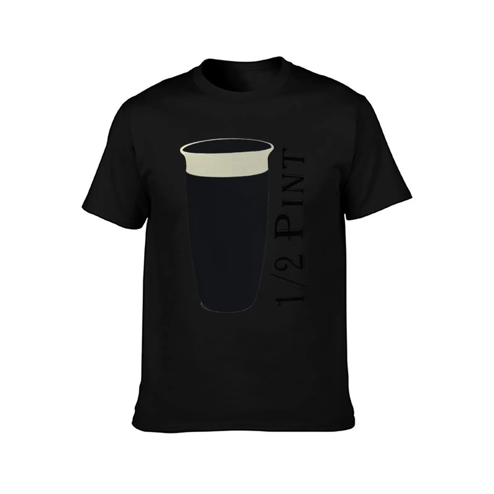 Dad's 1/2 Pint Sippy Cup T-Shirt Summer Casual Cotton Tee Oversized Streetwear Tops Vintage Graphic Print Unisex Men Women