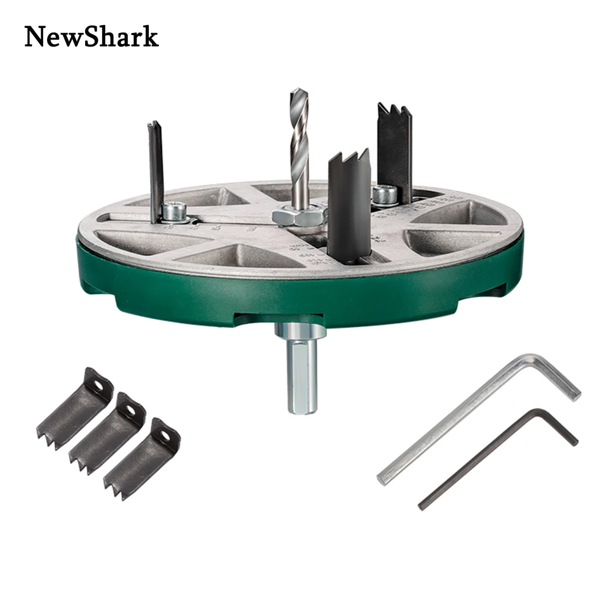 

45mm-130mm Adjustable Hole Saw Cutter, Round Hole Opener Tool for Woodworking & DIY Cutting