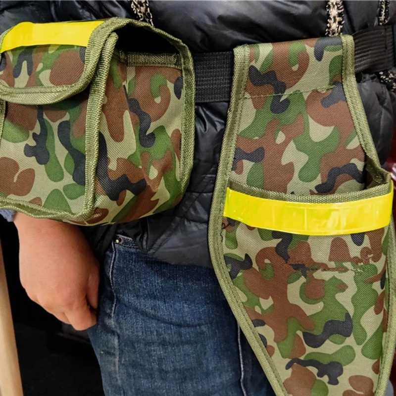 Pruner Holster คีม Hand Pruner ผู้ถือเอวกระเป๋ากรรไกรตัดแต่งกิ่งเครื่องมือกระเป๋า517A