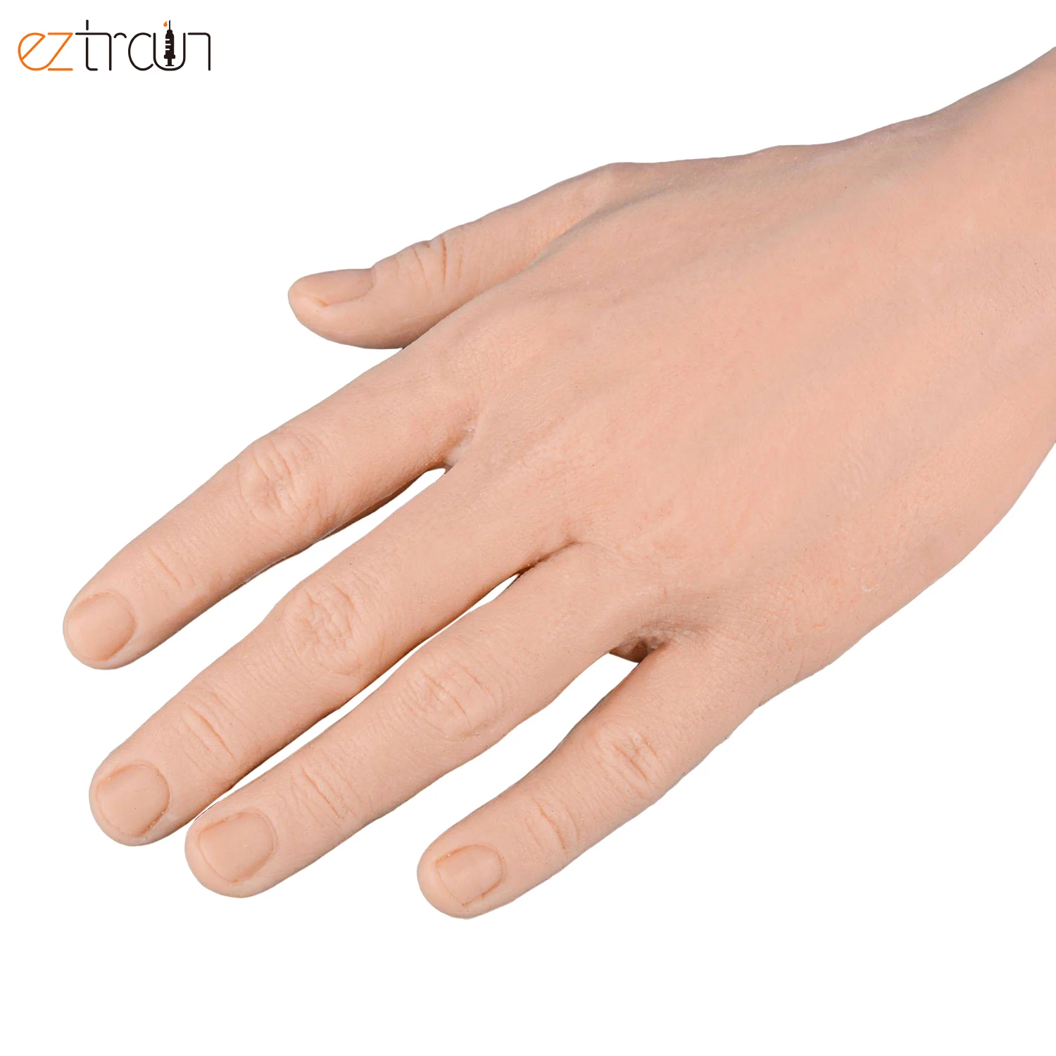 Kit de mão para prática IV com treinamento de silicone Mão IV para treinamento de carreira de flebotomia