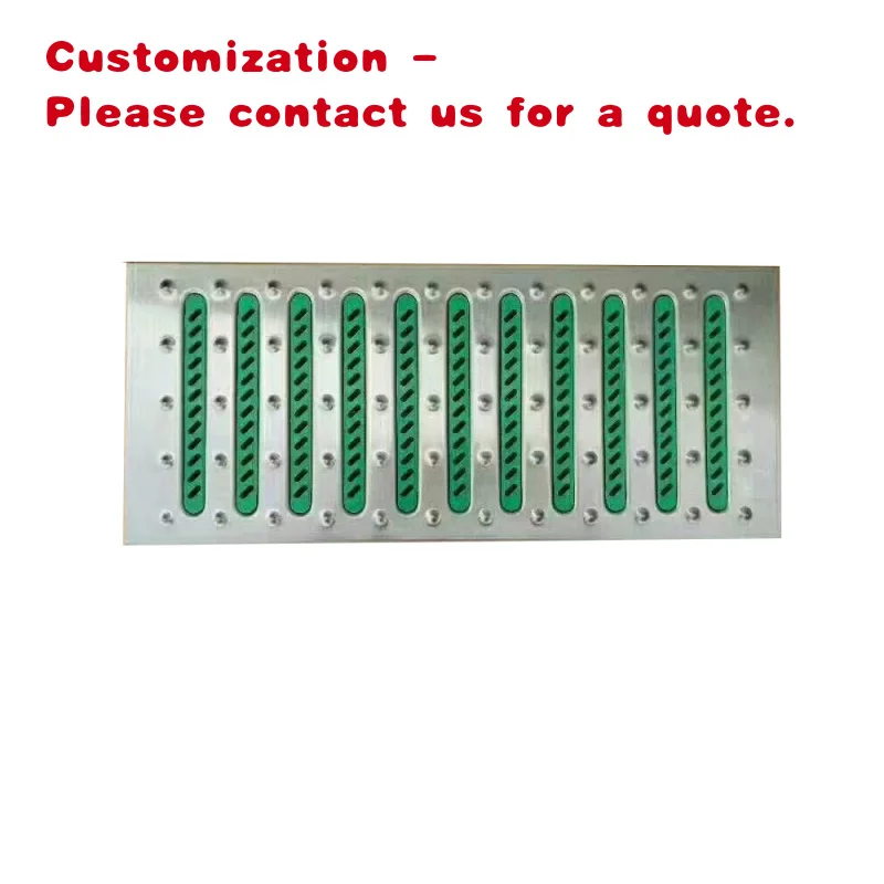custom.Kitchen Drain Grate Cover Stainless Steel Swimming Pool Metal Drain Grating Linear Gutter Channel Plate