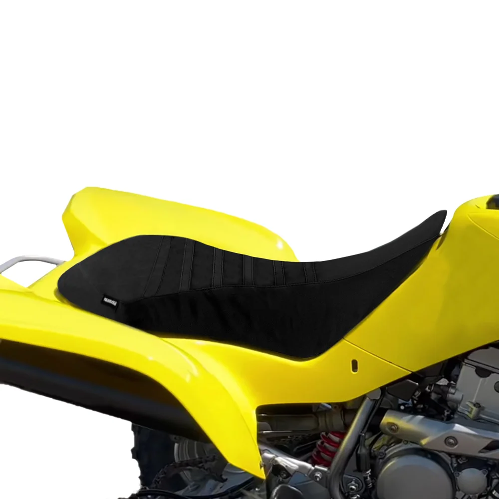 Motorcycle Non-Slip Seat Cover For Suzuki Quadsport Z400 / LTZ400 2003-2009 Kawasaki KFX400 2003-2006 Ribbed Gripper Seat Cover