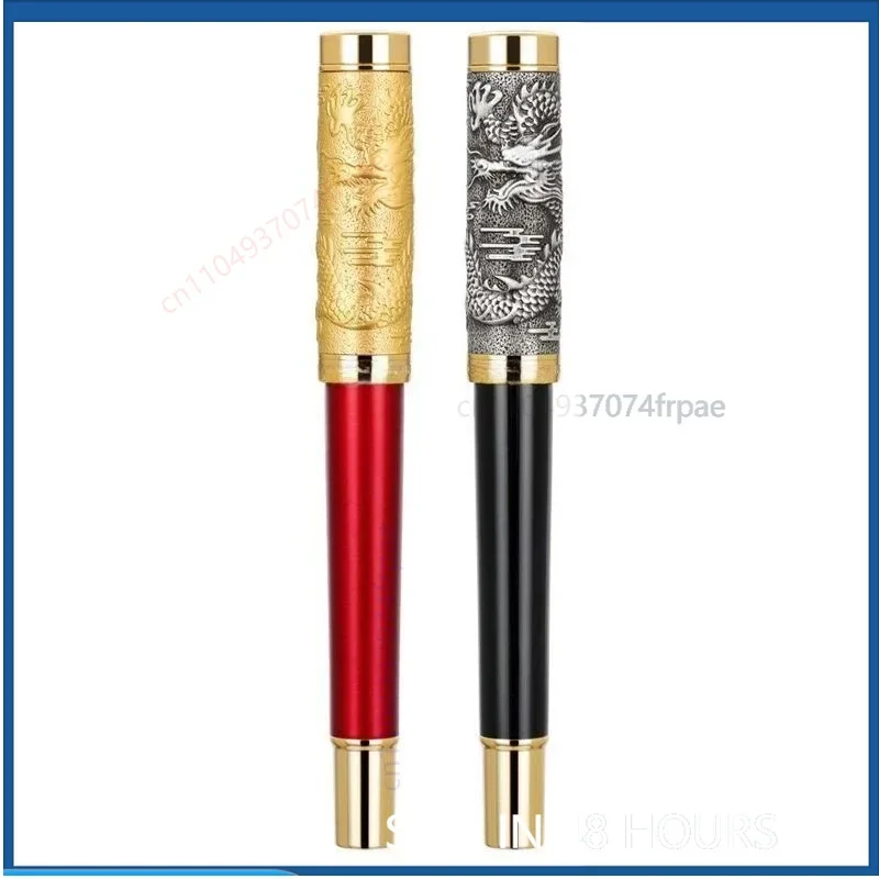 For Jinhao 2024 Dragon Limited Fountain Pen Heartbeat Nib Luxury Calligraphy Writing Pen For Men Adult Business Office Practice