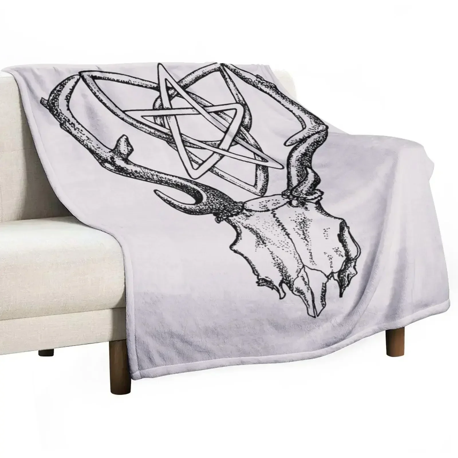 

Herne B&W Throw Blanket Sofa For Decorative Sofa Blankets