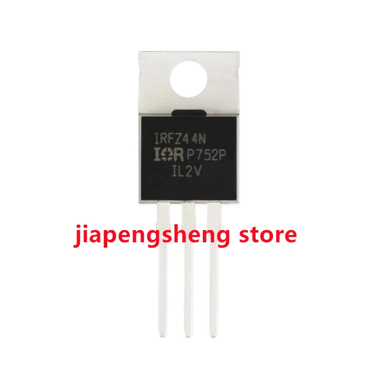 Efeito de campo Transistor, IRFZ44NPBF, TO-220, N-canal, 55V, 49A, Direto-introduzido, MOSFET, original, 5 PCes