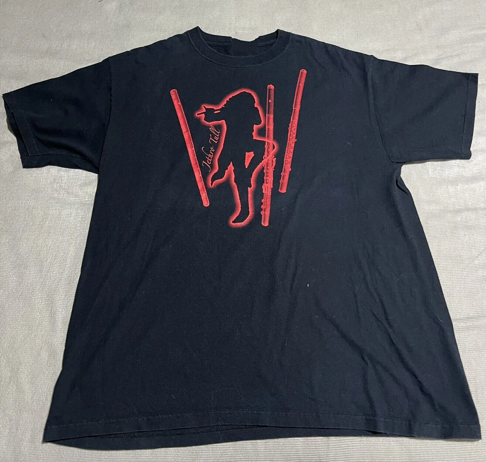 

Jethro Tull 2005 Tour Concert Black All Size T Shirt QQ1161