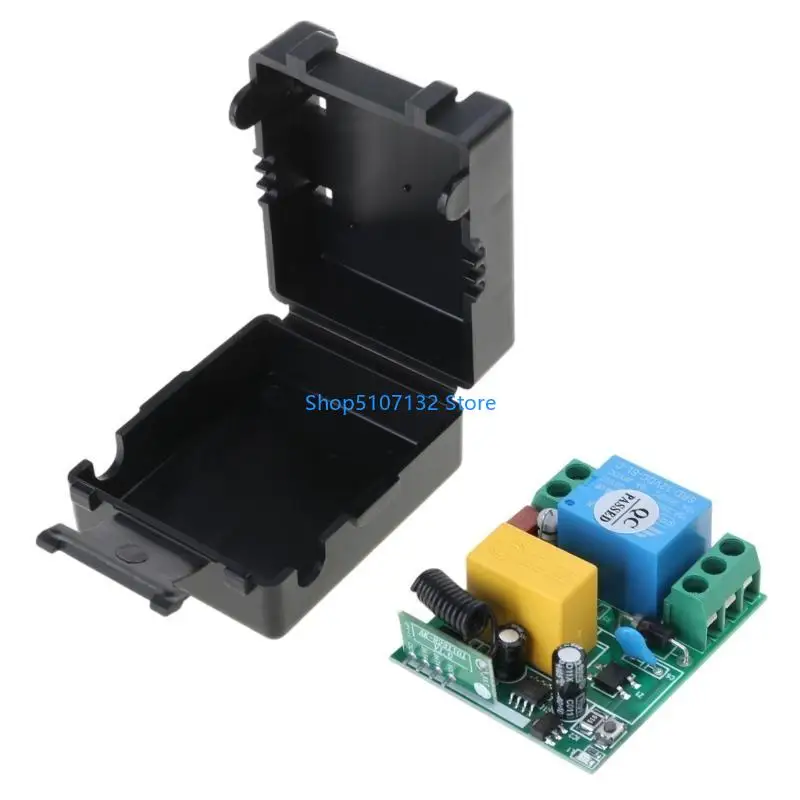 87HD 433MHz Control remoto inalámbrico 1 Módulo receptor relé RF Transmisor