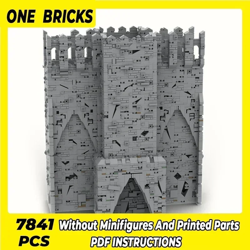 

Moc Building Bricks Famous Film Fortress Model Castle Wall Technology Modular Blocks Gifts Christmas Toys DIY Sets Assembly