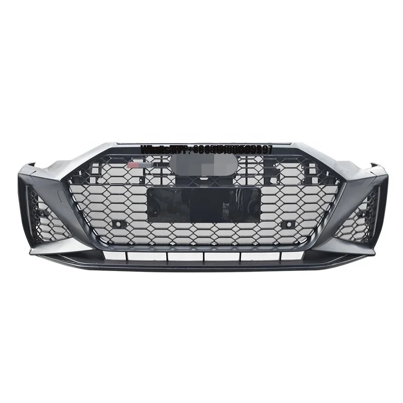 

Car Body Kits Front Bumper with Honeycomb Grill for audi A6L S6 OEM RS6 Style Front Bumper 2019 2020 2021