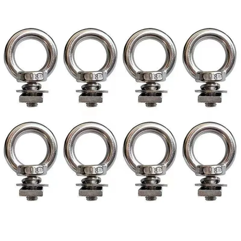 M8  M6 Extended T-type Multifunctional Stainless Steel Pull Ring Screw for Roof Rack Crossbar Expansion Platform