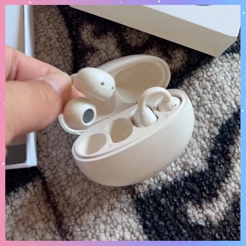 OWS M191 Earphones Ear Clip Type Wireless Bluetooth V5.4 Earphones ACS Panoramic Sound Casual Trendy Office Sport Headphone Gift