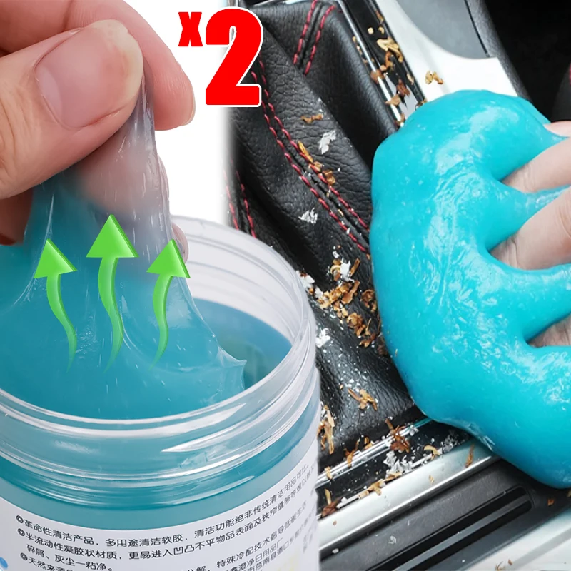 

Multifunctional Car Crystal Cleaning Glue Keyboard Cleaning Mud Cars Anti Dust Dashboard Wash Glue Car Detailing cleaner