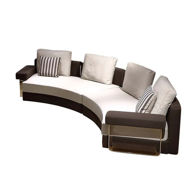 

Italian light luxury sofa