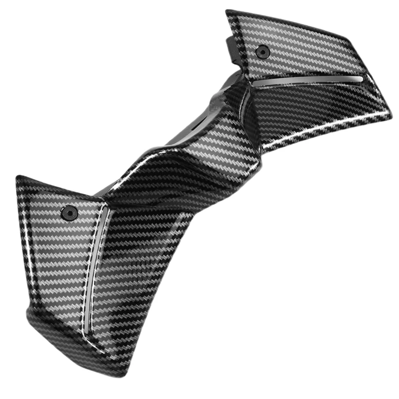 

For MT-09 MT09 2024-2025 Motorcycle Front Spoiler Downforce Naked Frontal Fairing Winglet Aerodynamic Wing Carbon-A02G
