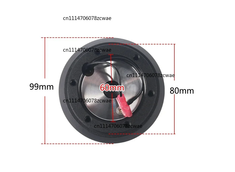 For Mitsubishi Eclipse/Galant/Lancer/Mirage/Montero Subaru Impreza WRX Dodge Colt 100H Steering Wheel Short Hub Adapter