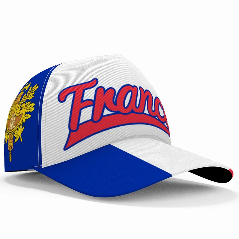 

France Baseball Caps Free 3d Custom Made Name Team Logo Fr Hats Fra Country Travel Fishing Marianne Nation French Flags Headgear