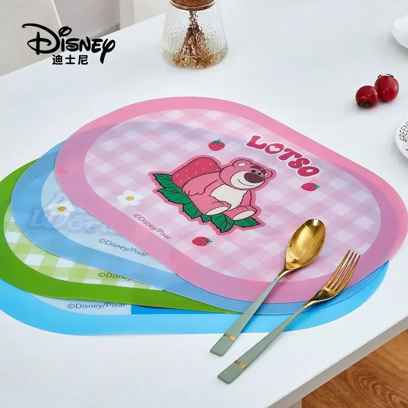 Disney Cartoon Mickey Alien Lotso Children's Cute Placemat Desktop Anti-scalding Insulated Mat Student Waterproof and Wipeable