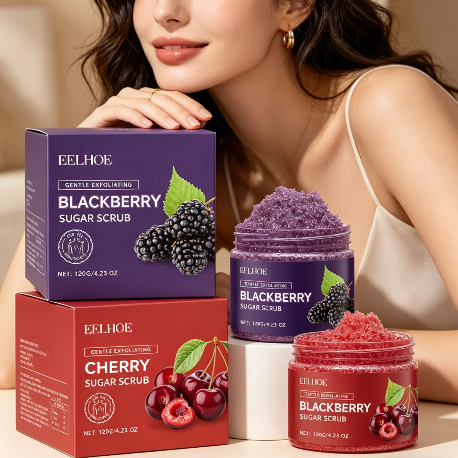 مقشر الجسم من EELHOE لإزالة ال - مراجعة Skincare Ingredients وسعره
