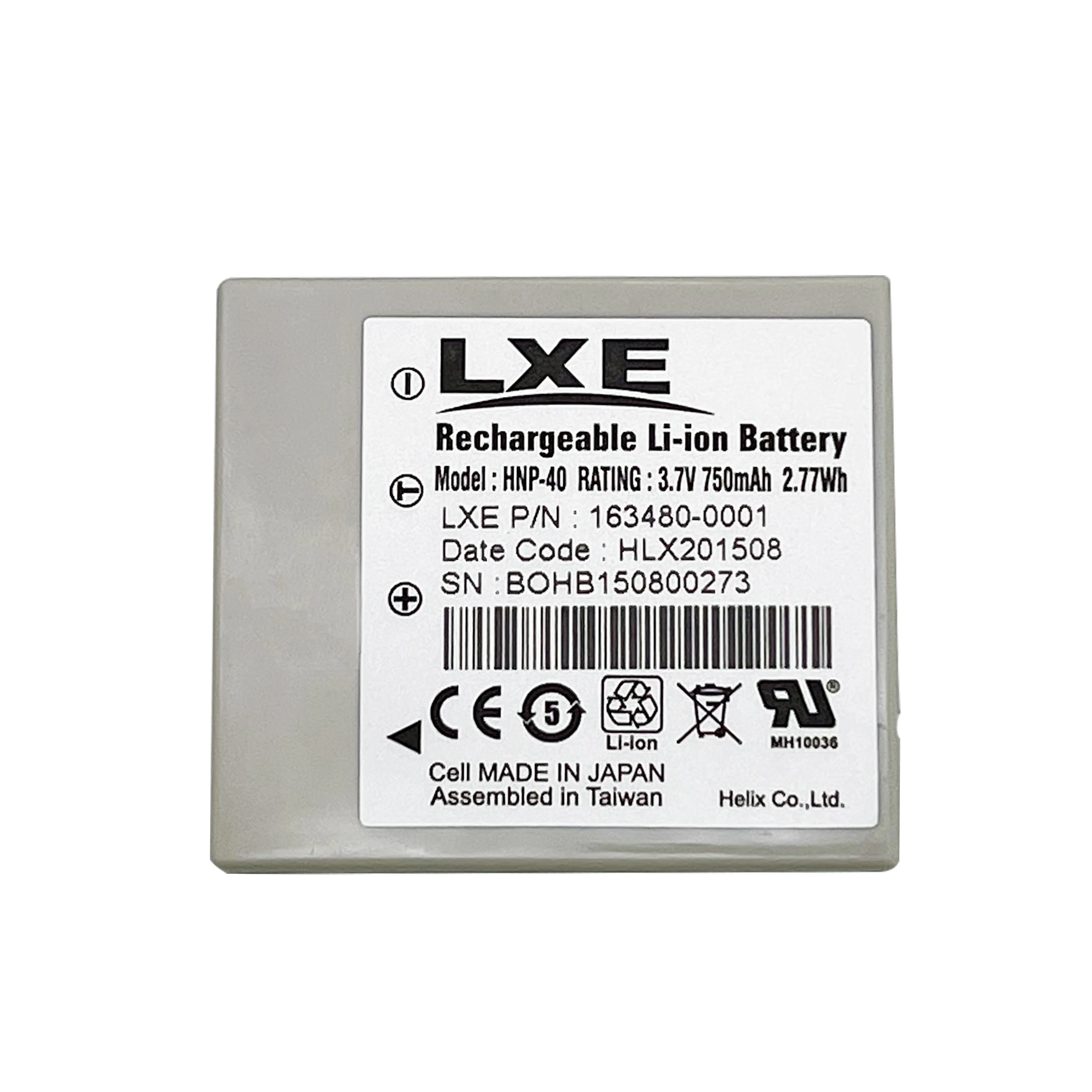 Bar code scanning collector battery For Honeywell Voyager 1602G,LXE 8650 8670,HNP-40 163480-0001,50129434-001FRE,8650A376,865037